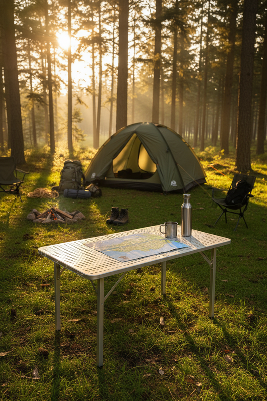 Stainless Steel Foldable camping table