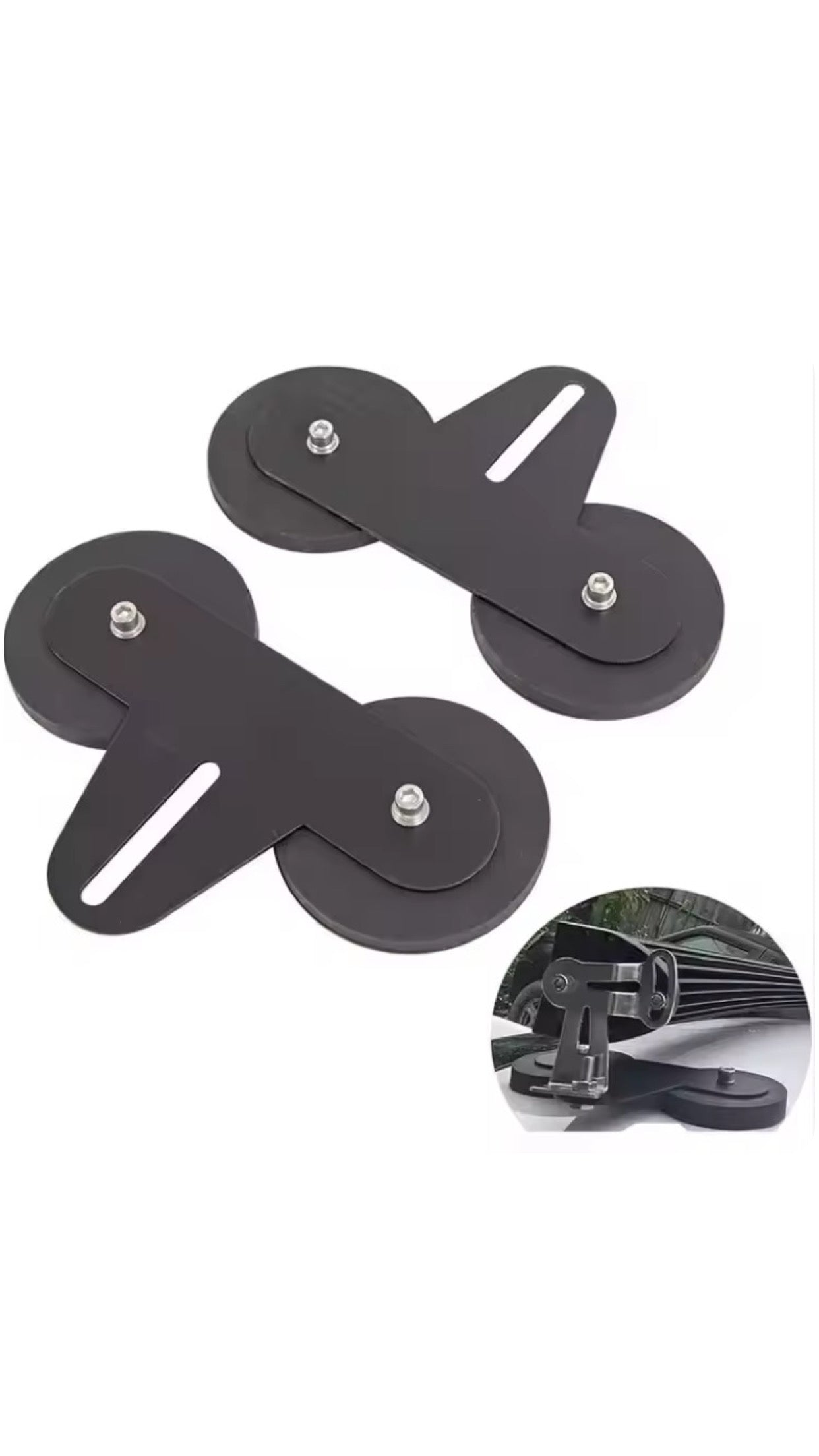 Rubber Coated magnet mounts-Brackets