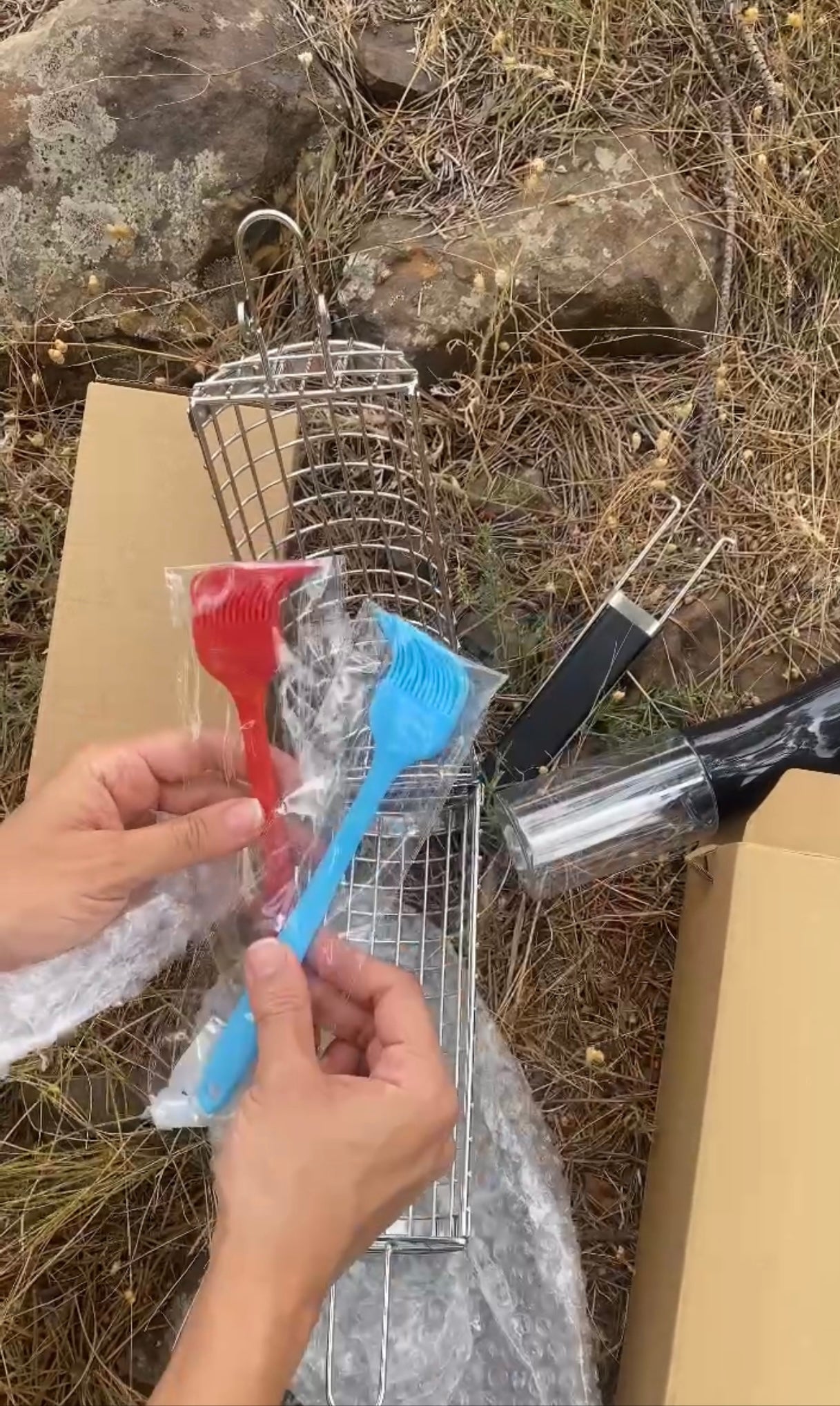 Basket + Sprayer+2 brushes
