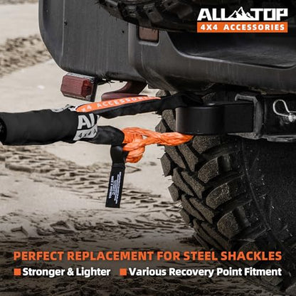 Soft Shackles-2PCS 3/4IN x24IN 66,200 Lbs