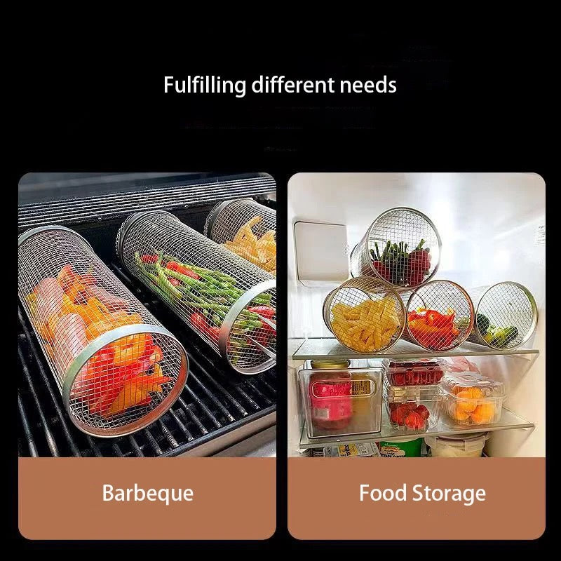 Grilling Rolling Baskets