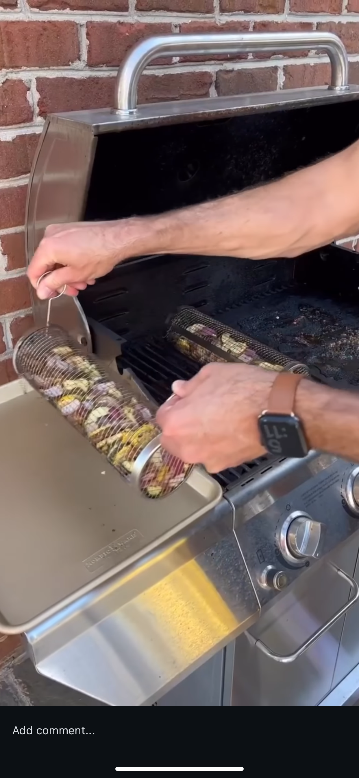 Grilling Rolling Baskets