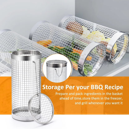 can be used to store meat and vegetables in the fridge prior to using them on grill