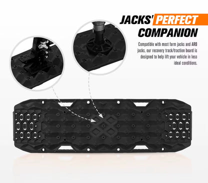 25 Ton Recovery Board with Steel Traction Plates