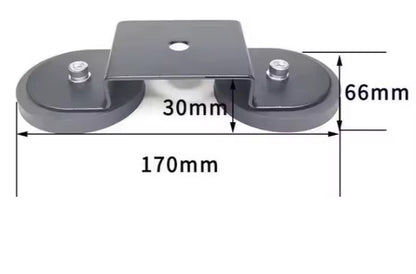 Rubber Coated magnet mounts-Brackets