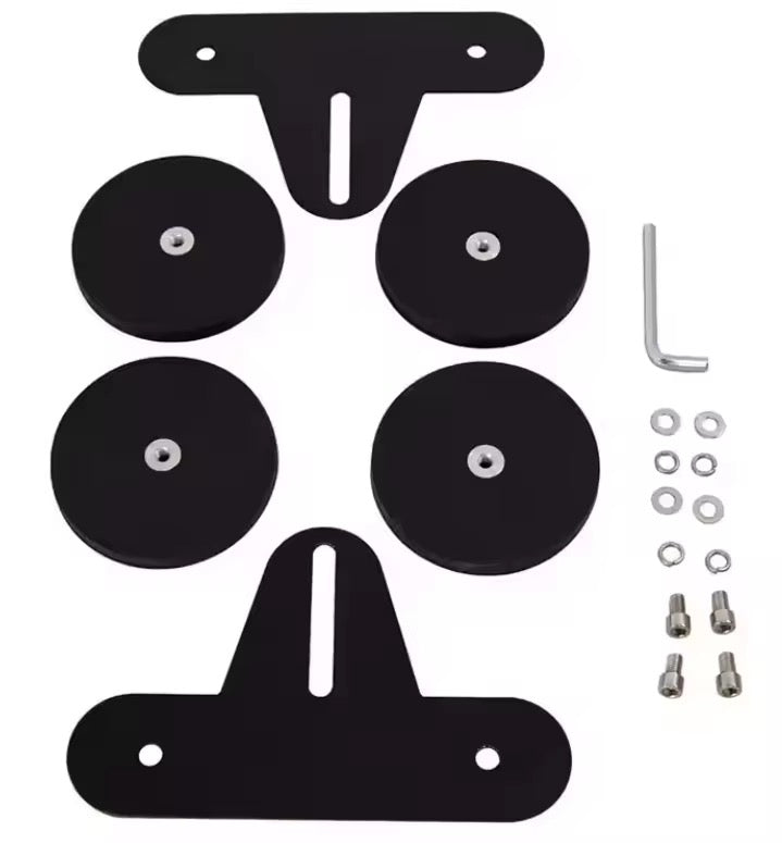 Rubber Coated magnet mounts-Brackets