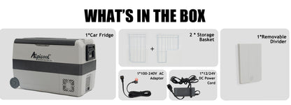 Alpicool - LGT60 Dual Zone Portable Refrigerator