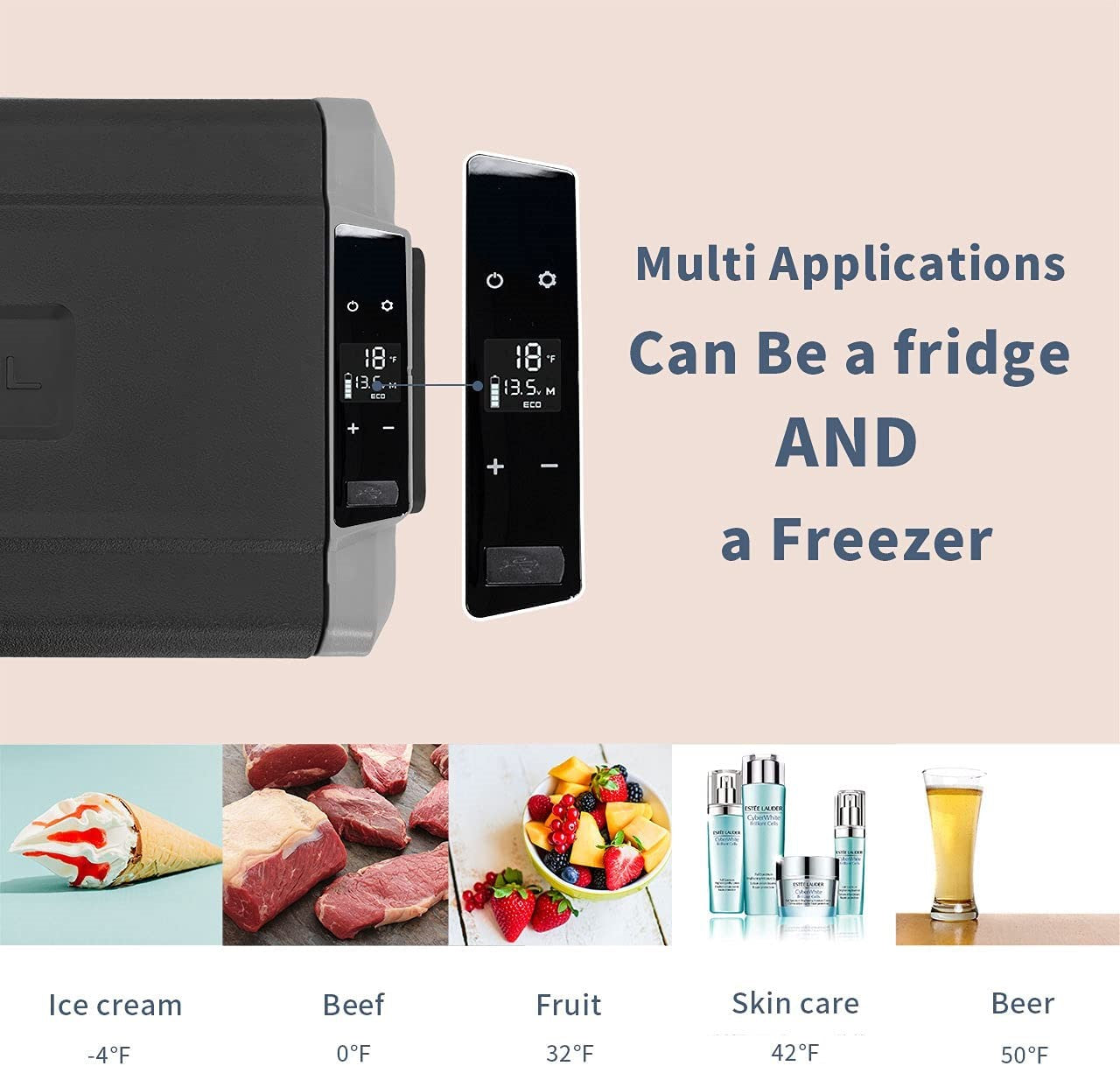 Alpicool - T36 Dual Zone Portable Refrigerator