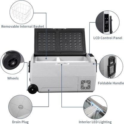 Alpicool - T36 Dual Zone Portable Refrigerator