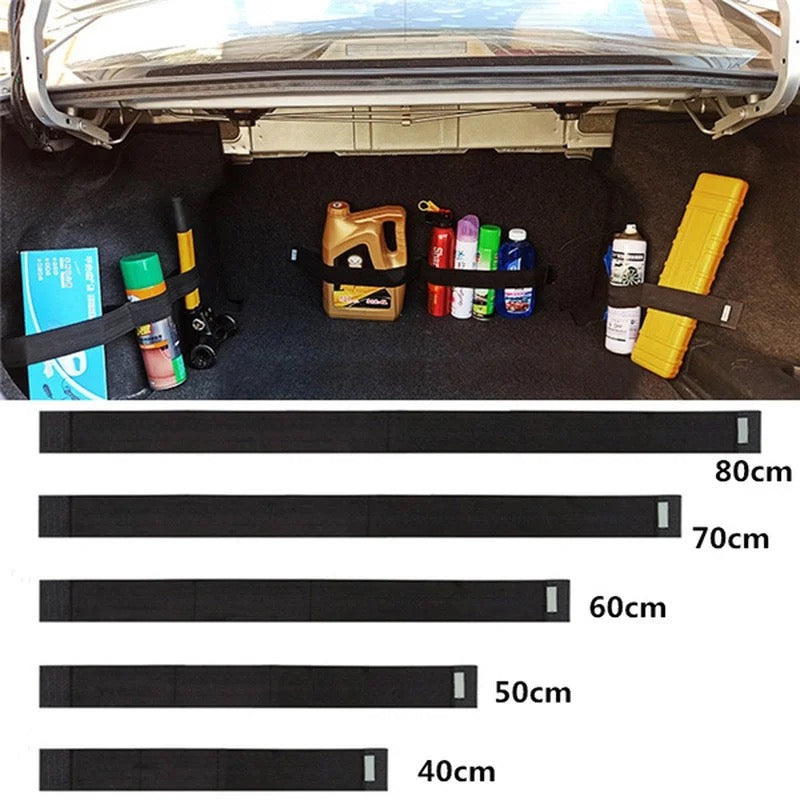 Organize your trunk/boot with our straps. from 40 to 80 cm long