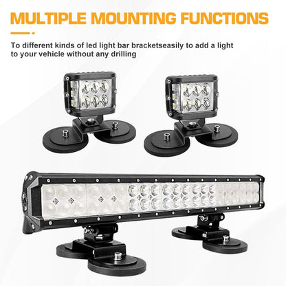Rubber Coated magnet mounts-Brackets