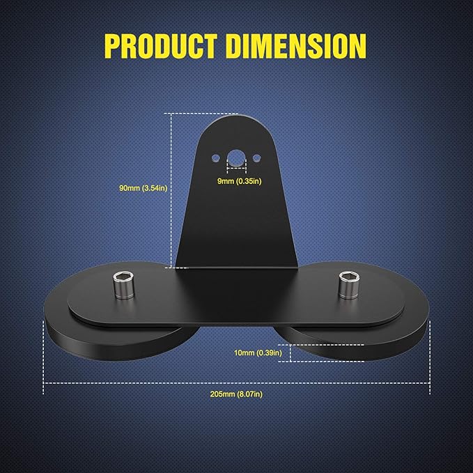 Rubber Coated magnet mounts-Brackets