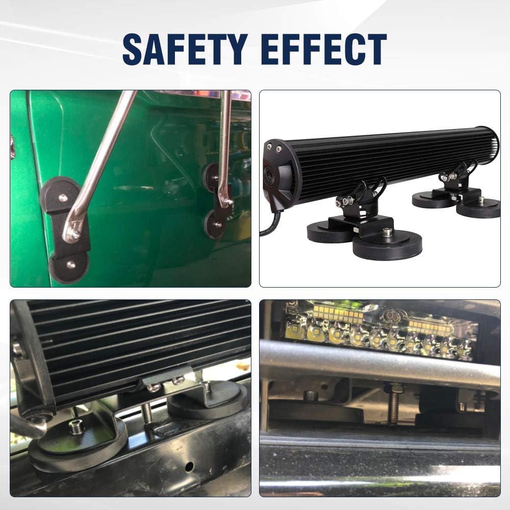 Rubber Coated magnet mounts-Brackets