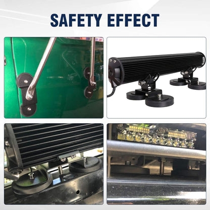 Rubber Coated magnet mounts-Brackets
