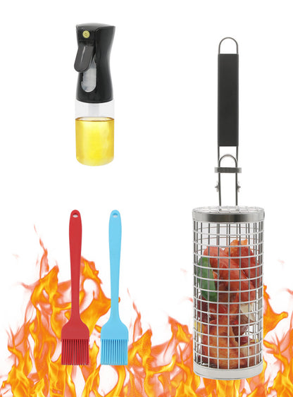 Grilling Rolling Baskets